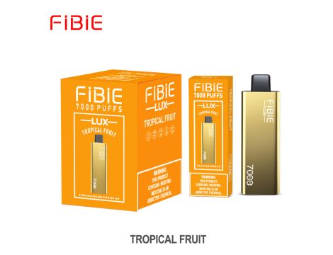 FIBIE 7000 jednorazowy elektroniczny papieros TROPICAL FRUIT